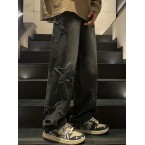 Star Pattern Baggy J...