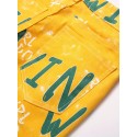 Men's Casual Star Pattern Jeans, Street Style Chic Regular Jeans