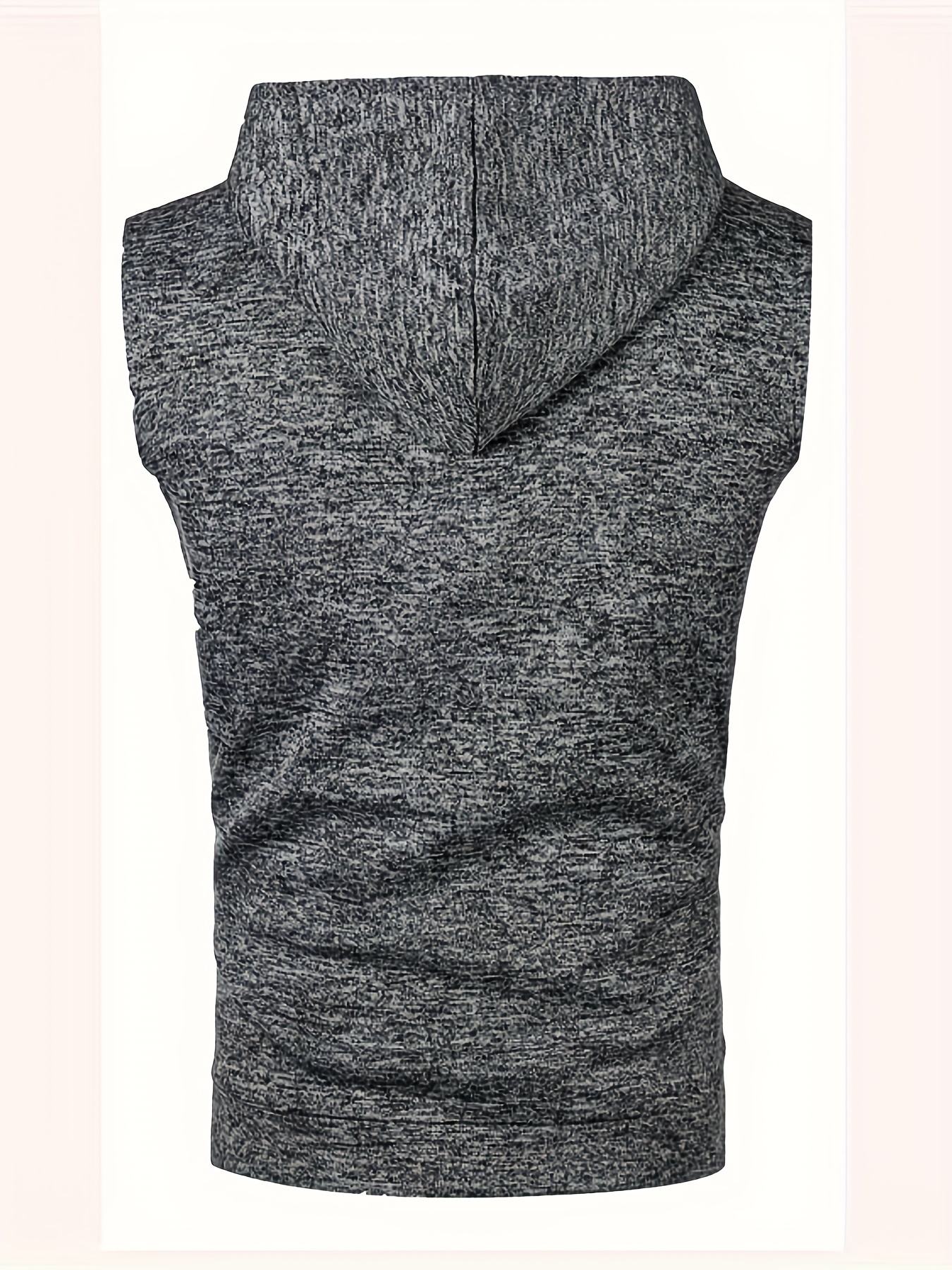 elegant hooded mid stretch vest mens casual vintage style sleeveless sweater vest for fall winter details 16